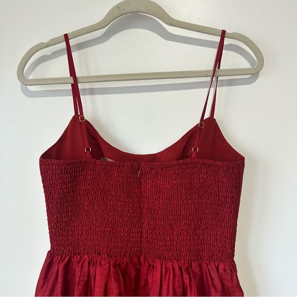 New Anthropologie Hutch Carmichael Maxi Dress Red - Picture 7 of 8